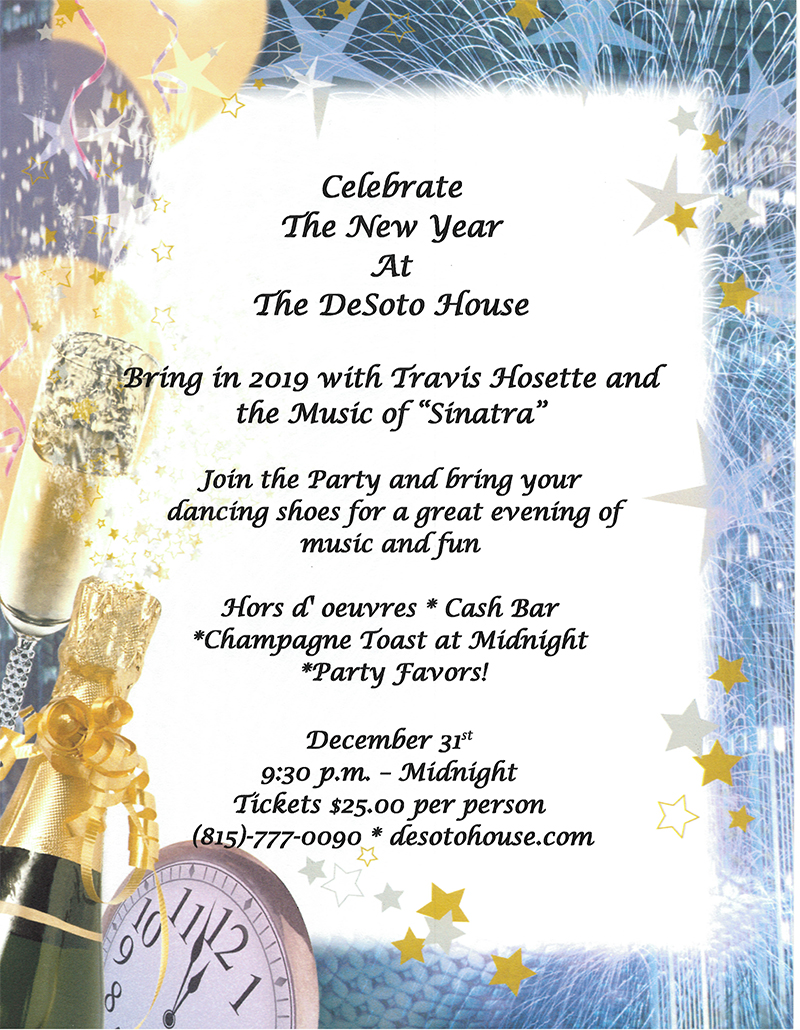 Events At The DeSoto House Hotel In Galena, IL